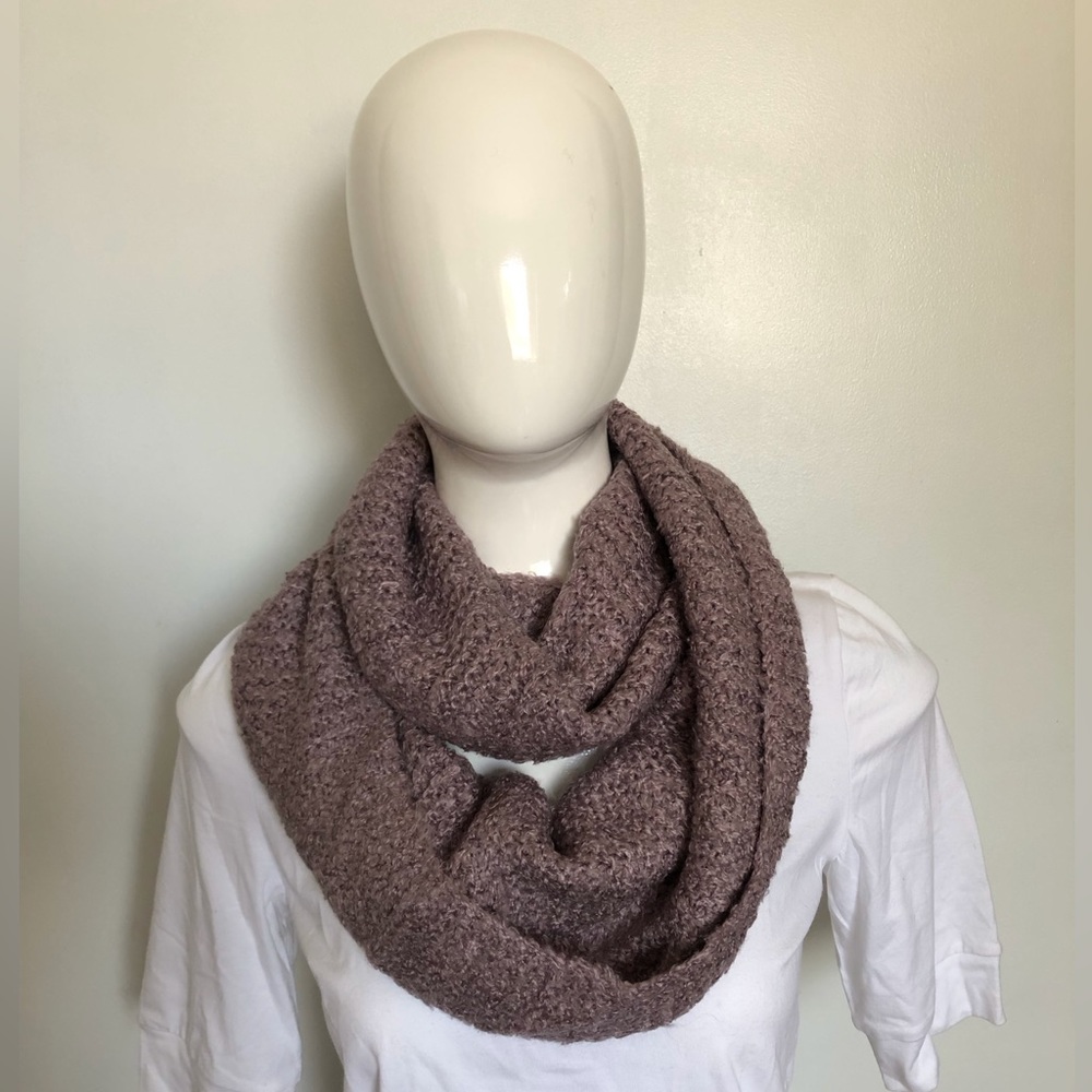 Mocha Thick Infinity Scarf